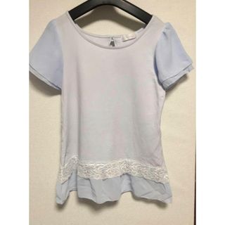 裾フリルTシャツ