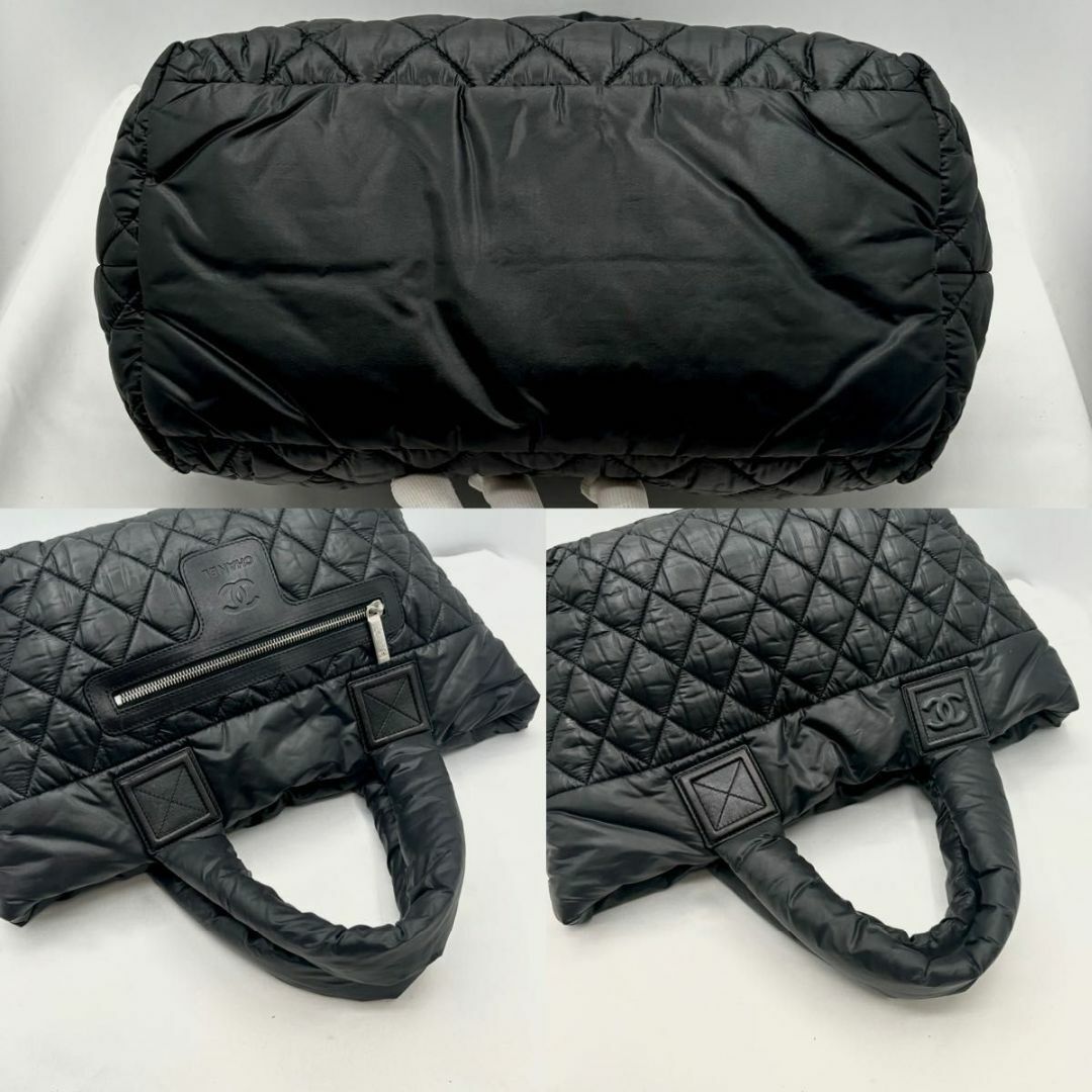 CHANEL(シャネル)のシャネル コココクーン キルティング　トートバッグ ブラック　ボストン　ハンド レディースのバッグ(ハンドバッグ)の商品写真