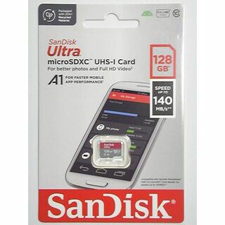 サンディスク(SanDisk)のmicroSDXC 128GB 140MB/s A1対応 SanDisk(その他)