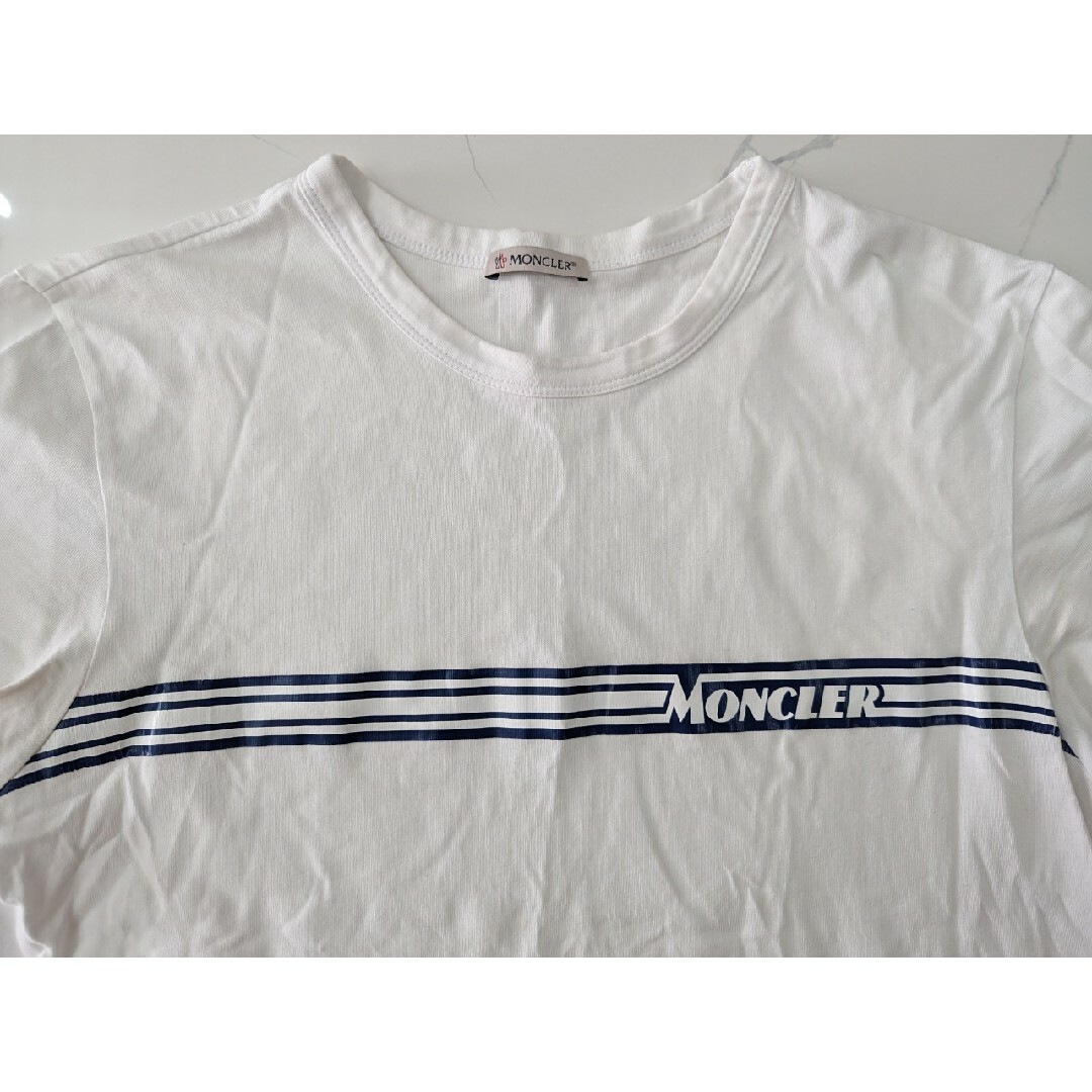 MONCLER(モンクレール)の半袖Tシャツ　Tシャツ　半袖　MONCLER メンズのトップス(Tシャツ/カットソー(半袖/袖なし))の商品写真