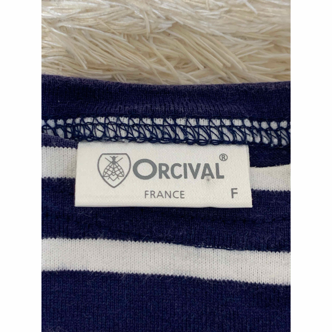 ORCIVAL(オーシバル)のmasa様専用　ORCIVAL ボーダーワンピース＋prit 白ブラウス レディースのワンピース(ひざ丈ワンピース)の商品写真