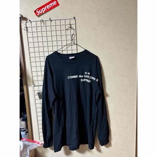 シュプリーム(Supreme)のSupreme x COMME des GARCONS SHIRT ロン T(Tシャツ/カットソー(七分/長袖))