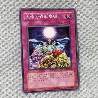 生命力吸収魔術　遊戯王　カード(シングルカード)