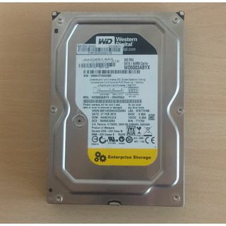 【送料込】WesternDigital　500GB 3.5インチ　HDD　5(PCパーツ)