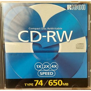 ①◆CD-RW リコー RICOH 650MB CD-RW 1枚