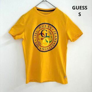 GUESS - ゲス GUESS G-STAMP   CREW TEE  Tシャツ イエロー S