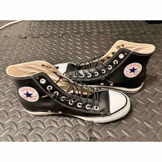 CONVERSE - コンバース　レザー　ハイカット