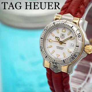 TAG Heuer - 654 TAGHEUER タグホイヤー時計　レディース　6000シリーズ  赤