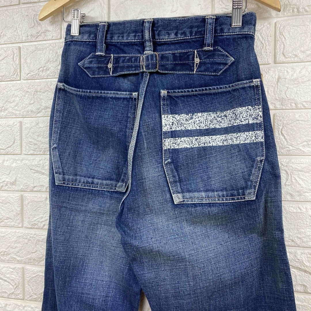 MOMOTARO JEANS(モモタロウジーンズ)の未使用　桃太郎ジーンズ　12oz エイジング加工　ワークデニム　パンツ　28 メンズのパンツ(デニム/ジーンズ)の商品写真