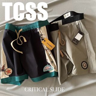 ティーシーエスエス(TCSS)の⑤ 新品 2枚セット TCSS サーフパンツ Critical Slide(水着)