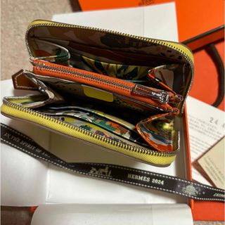 エルメス(Hermes)のエルメス　シルクインコンパクト　ライム　新品(財布)