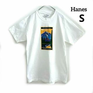 Hanes ヘインズ 古着 Tシャツ プリント vintage 綿 S