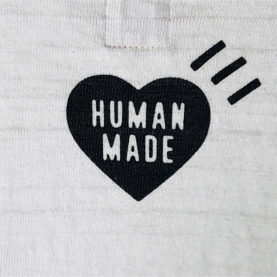 HUMAN MADE(ヒューマンメイド)の【人気デザイン】ヒューマンメイド ダックTシャツ デカロゴ Mサイズ 定番カラー メンズのトップス(Tシャツ/カットソー(半袖/袖なし))の商品写真