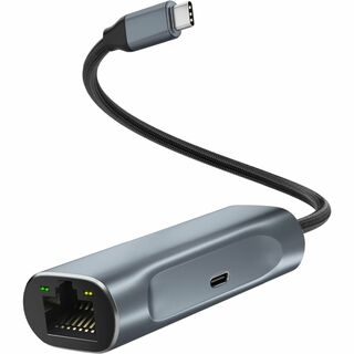USB C LAN変換アダプター  2-IN-1有線LANアダプター(映像用ケーブル)