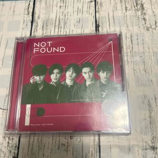 セクシー ゾーン(Sexy Zone)のNOT　FOUND（初回限定盤A）(ポップス/ロック(邦楽))