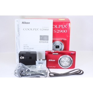 ニコン(Nikon)のNIKON COOLPIX S2900(動作確認済み/液晶焼けあり)#407(コンパクトデジタルカメラ)