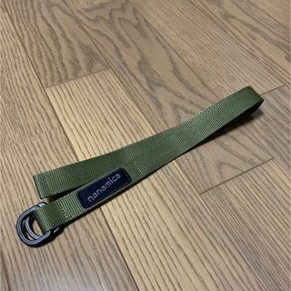 nanamica ナナミカ Tech belt テックベルト カーキ