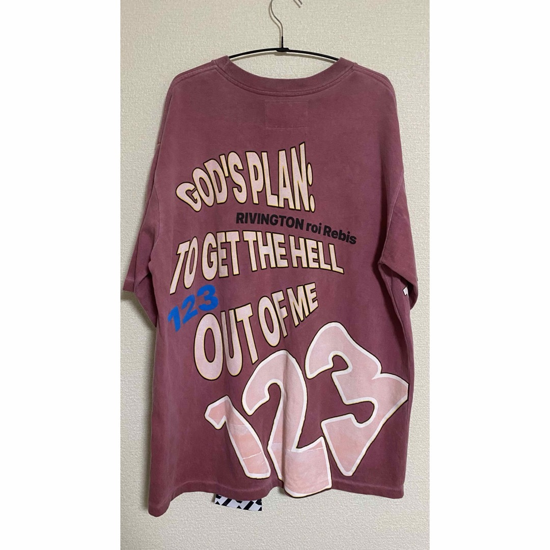 FEAR OF GOD(フィアオブゴッド)の22SS HELL OUT T-shirts vintage red メンズのトップス(シャツ)の商品写真