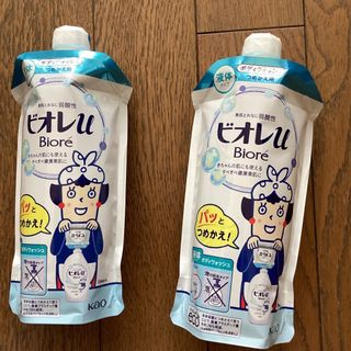 カオウ(花王)のビオレu　液体タイプ　ボディウォッシュ　つめかえ用　340ml×2個(ボディソープ/石鹸)