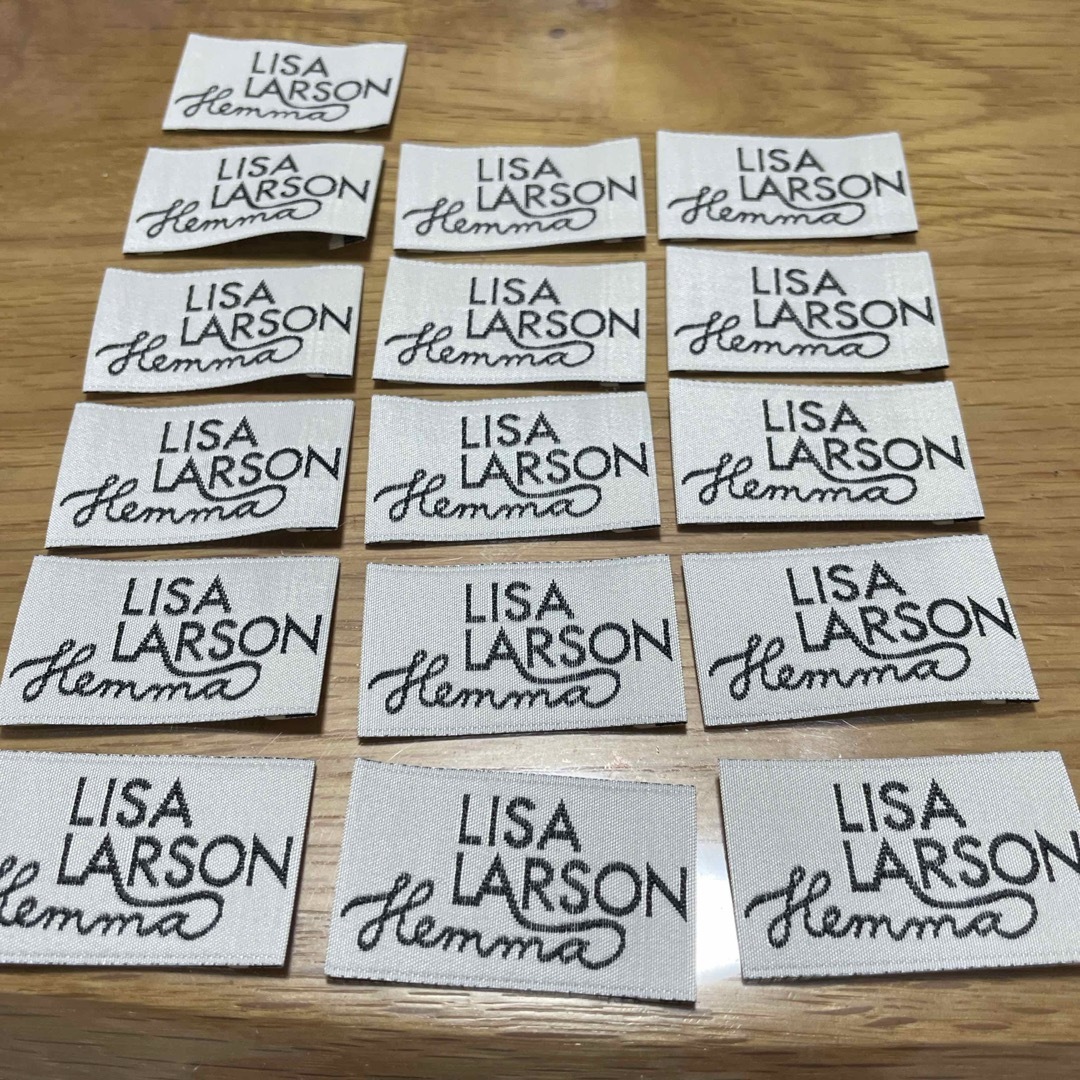 Lisa Larson(リサラーソン)のリサラーソンタグ ハンドメイドの素材/材料(各種パーツ)の商品写真