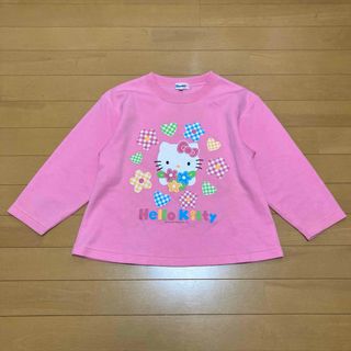 サンリオ(サンリオ)のトレーナー　ピンク　ハローキティ　130(Tシャツ/カットソー)