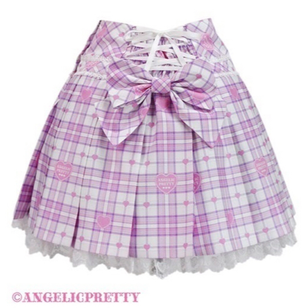 Angelic Pretty(アンジェリックプリティー)の新品■定価　25,300円■送料無料■angelic prettyハートスカート レディースのスカート(ひざ丈スカート)の商品写真