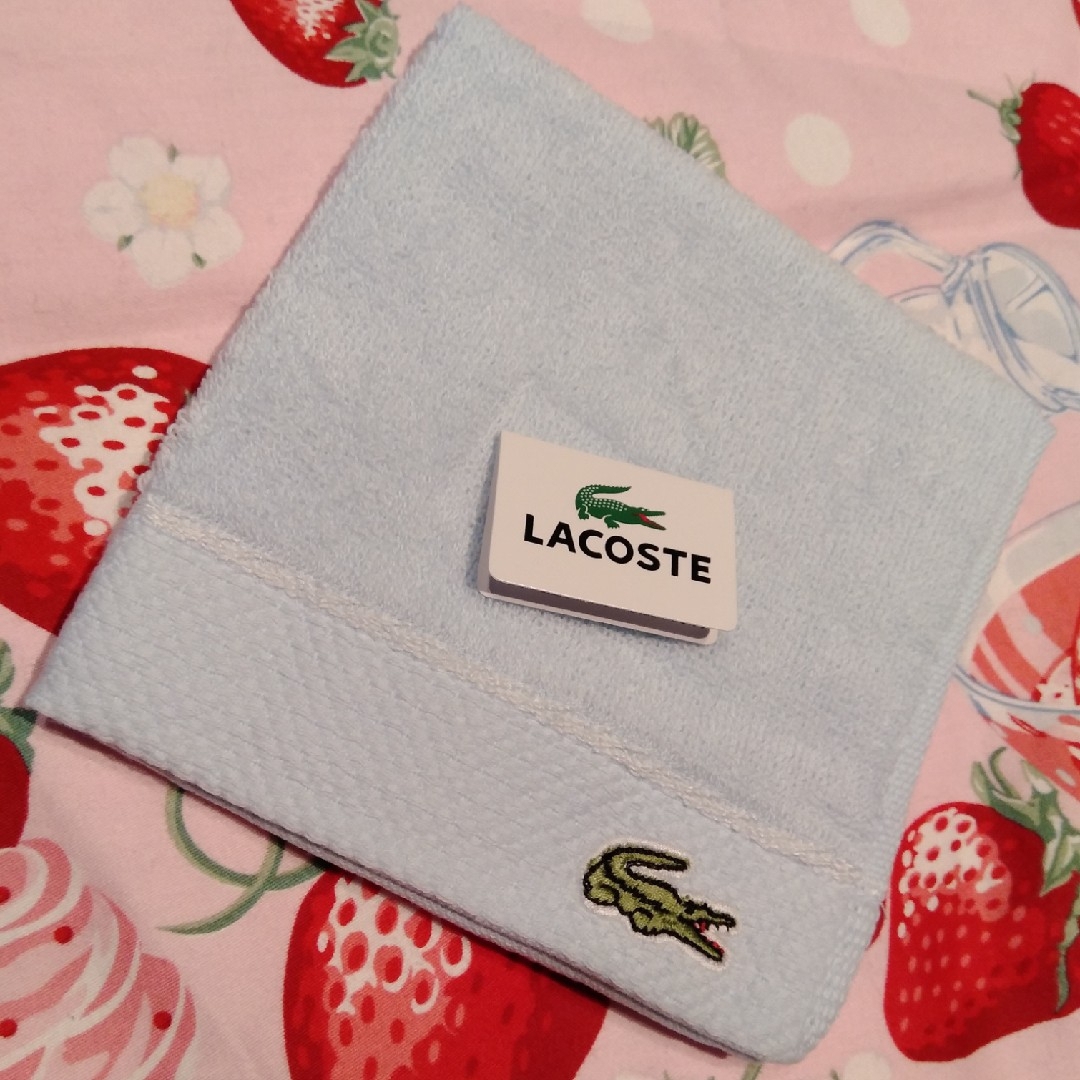 LACOSTE(ラコステ)の💙LACOSTE💚タオルハンカチ💙ラコステ💚ハンカチ💙 メンズのファッション小物(ハンカチ/ポケットチーフ)の商品写真