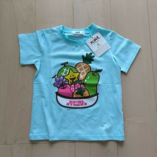 エックスガールステージス(X-girl Stages)の【新品タグつき】X-girl　半袖Ｔシャツ　110cm(Tシャツ/カットソー)