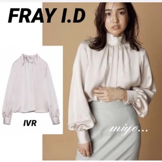 フレイアイディー(FRAY I.D)のFRAY I.D/サテンボウタイブラウス(シャツ/ブラウス(長袖/七分))