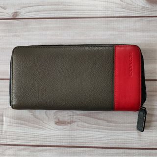 コーチ(COACH)の【良品】COACH　コーチ　長財布　ラウンドファスナー(財布)