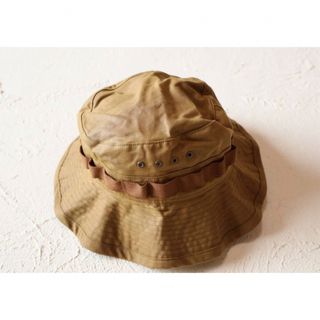 RRL - 新品*RRL*オイルクロス バケット ハット *M　ダブルアールエル