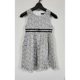 ベベ(BeBe)のBeBe 女の子用お出掛けワンピース(裏地付き)130(ワンピース)