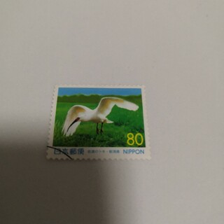 鳥使用済み切手(印刷物)