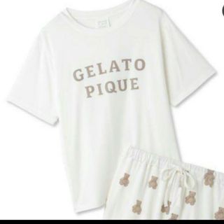 ジェラートピケ(gelato pique)の【ジェラートピケ GELATO  PIQUE】ロゴ Tシャツ ピンク(Tシャツ(半袖/袖なし))