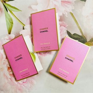 シャネル(CHANEL)のCHANEL チャンス オー フレッシュ オードゥ パルファム　1.5ml×3個(香水(女性用))