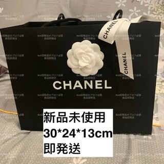 シャネル(CHANEL)のCHANEL シャネル カメリア・リボン付きショップ袋　ショッパー(ショップ袋)