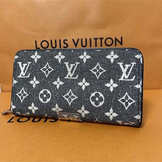 ルイヴィトン(LOUIS VUITTON)の★極美品★ルイヴィトン デニム ジッピーウォレット RFID ICチップ(長財布)