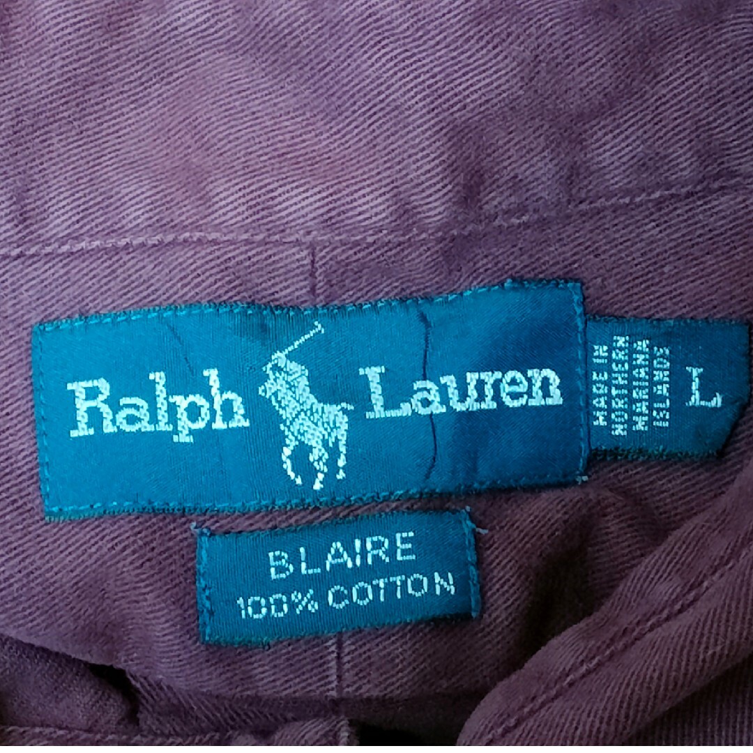 POLO RALPH LAUREN(ポロラルフローレン)のラルフローレン　ヴィンテージ メンズのトップス(シャツ)の商品写真