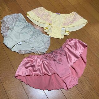 ⑦アモスタイル　フローラレ　ショーツ　3セット