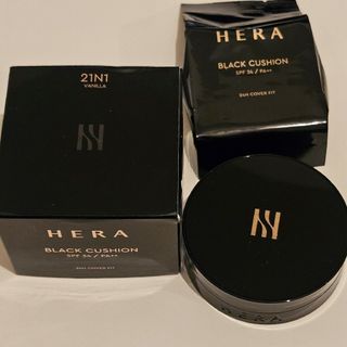 新品未使用。HERA ブラッククッション　21N1(ファンデーション)