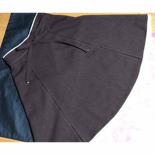 ミッシュマッシュ(MISCH MASCH)の美品！　ミッシュマッシュ　共布ベルト付きスカート(ひざ丈スカート)