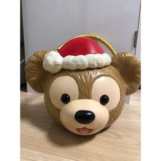 ダッフィー(ダッフィー)の匿名発送　ダッフィー　ポップコーンバケット　　ディズニー　クリスマス(キャラクターグッズ)