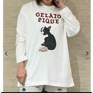 gelato pique - 【HOMME】フレンチブルドッグロングTシャツ