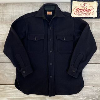 ファイブブラザー(FIVE BROTHER)の美品 50s five brother CPOシャツジャケット sizeL16(シャツ)