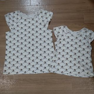 ユニクロ(UNIQLO)のユニクロ KIDS GIRLS ポール&ジョー UT グラフィックTシャツ 2点(Tシャツ/カットソー)