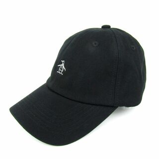 マンシングウェア(Munsingwear)のマンシングウェア キャップ ペンギンロゴ ゴルフ スポーツウエア ブランド 帽子 メンズ Fサイズ ブラック Munsing wear(キャップ)