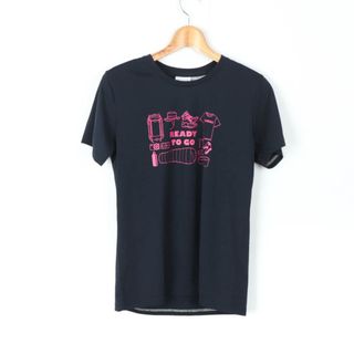 Columbia - コロンビア 半袖Ｔシャツ トップス カットソー スポーツウエア アウトドア レディース Lサイズ ネイビー Columbia