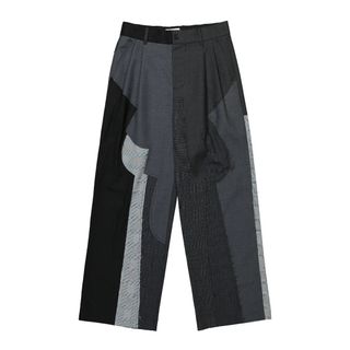 【Feng Chen Wang】2023ss PATCHWORK TROUSER(スラックス)