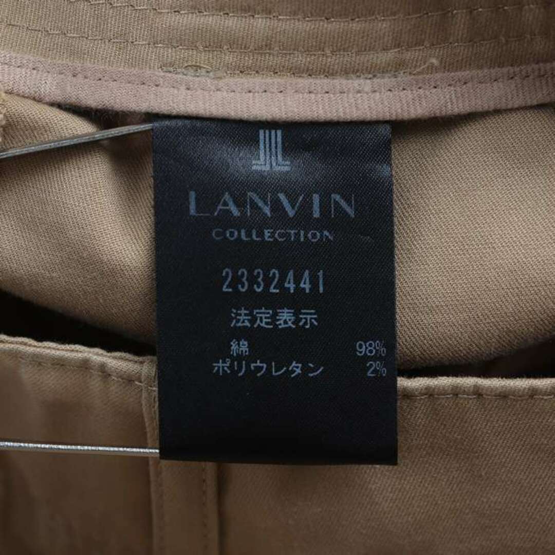 LANVIN(ランバン)のランバン パンツ テーパード シンプル ラメール レディース 36サイズ ベージュ LANVIN レディースのパンツ(その他)の商品写真