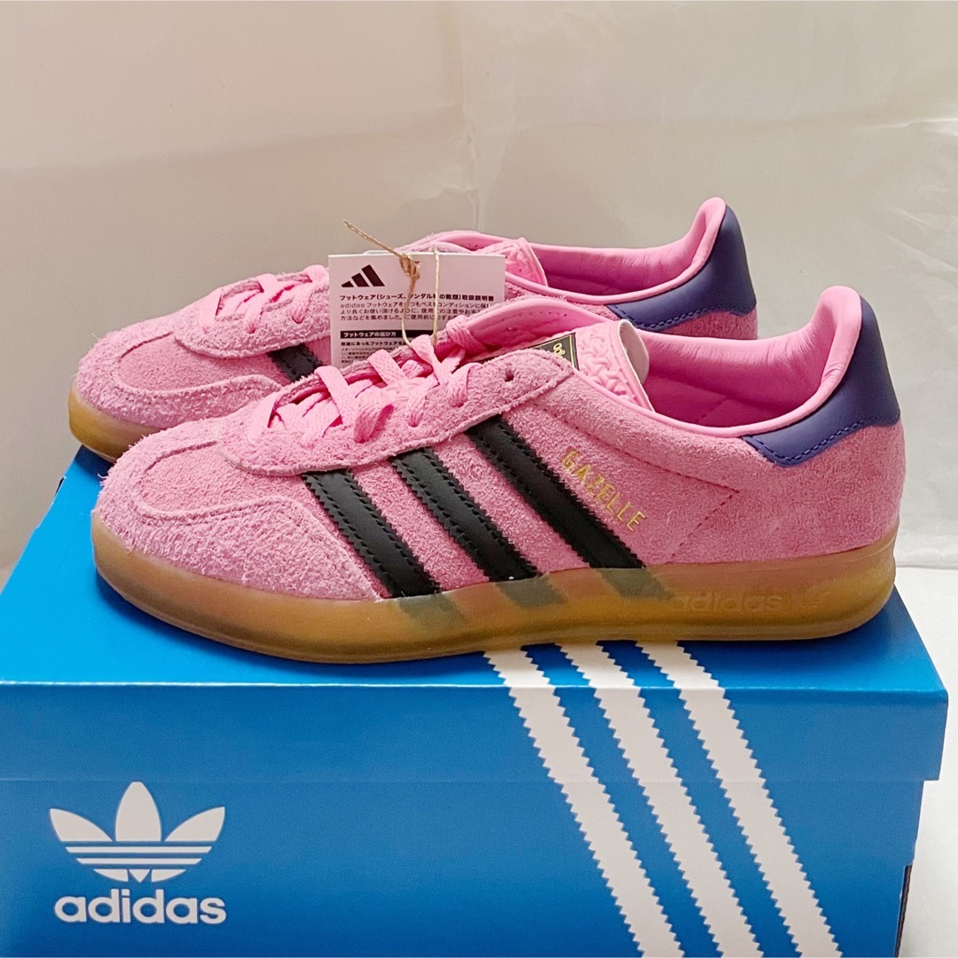 adidas(アディダス)のadidas Gazelle Indoor Bliss Pink ガゼル ピンク レディースの靴/シューズ(スニーカー)の商品写真